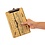 Olympia Olympia Klembord met papierklem hout-effect A5 | 24x16 cm.