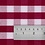 Mitre Essentials Mitre Comfort Gingham tafelkleed rood-wit | 100% polyester. 178x178cm