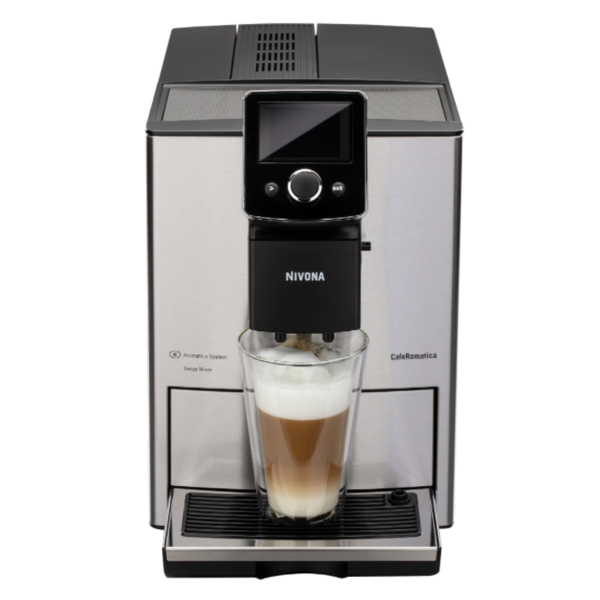 Nivona Nivona CafeRomatica 825 Espressomachine met Bluetooth | RVS / Chroom