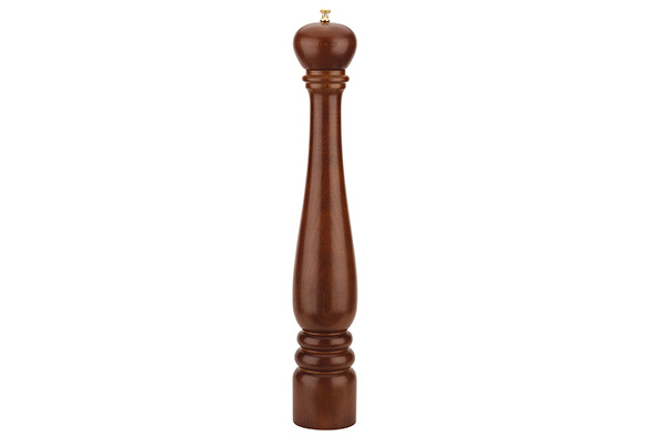 Bisetti Bisetti Roma pepermolen walnoot | Lengte 53 cm.