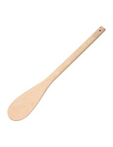 Vogue Houten spatel met ronde kop | Lengte 45,5cm