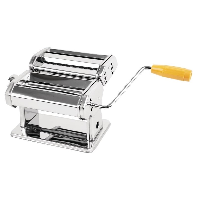Vogue Vogue Pastamachine RVS behuizing | Inclusief 1,5mm en 6,5mm messen.