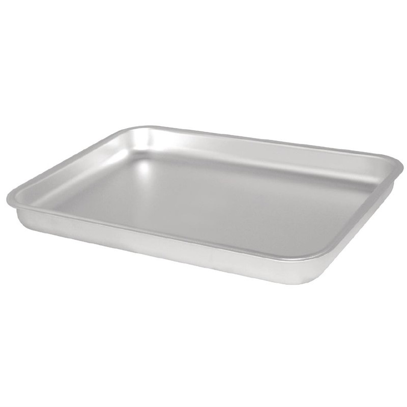 Vogue Aluminium bakplaat | 52x42xH4 cm.