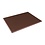 Hygiplas Hygiplas LDPE extra dikke snijplank bruin | 600x450x20mm | Bereid vlees