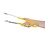 Vogue Vogue Kleurcode serveertang geel | 40,5cm