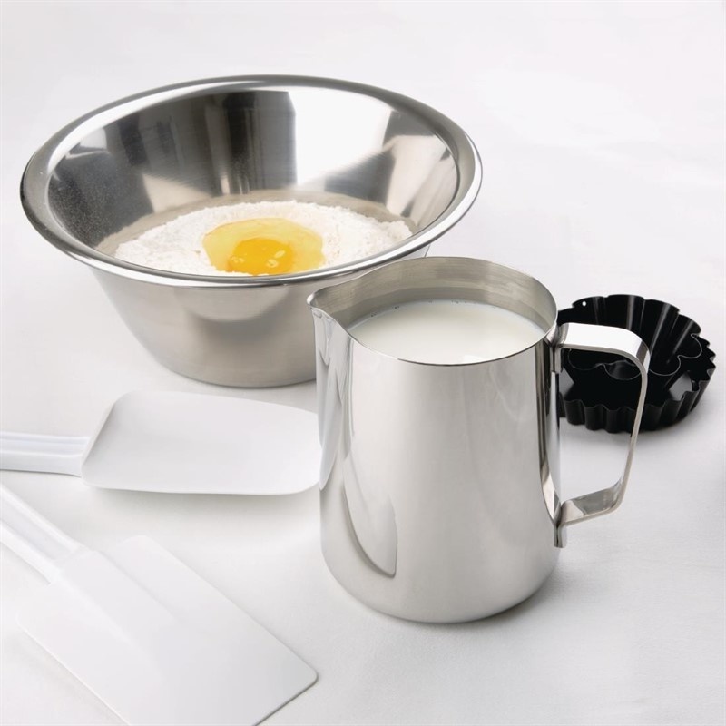 Olympia Olympia Melkkan 1 liter | Hoogglans RVS, foto 3 van 3
