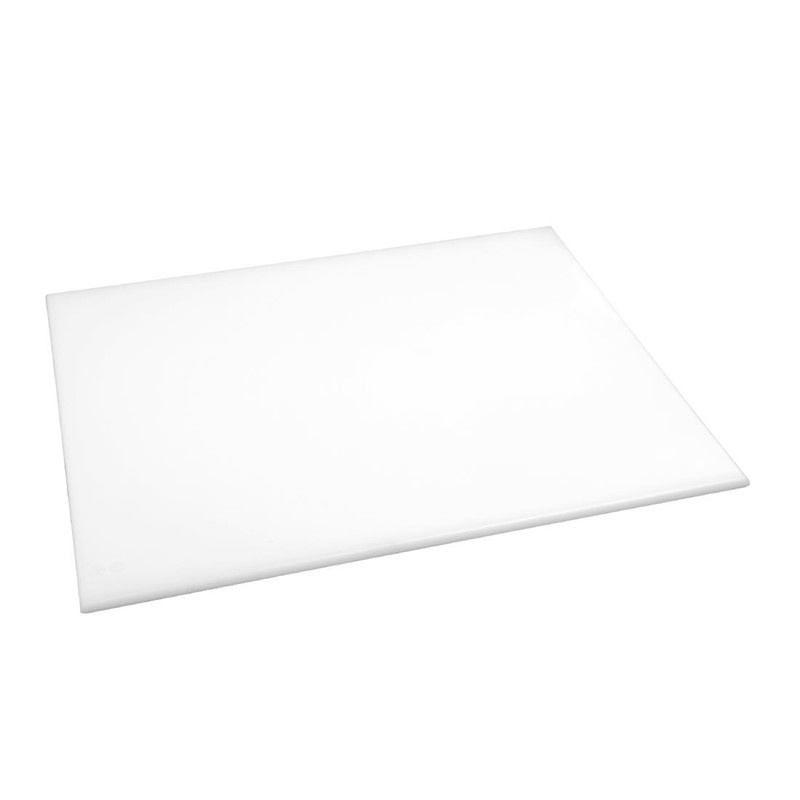 Hygiplas Hygiplas HDPE snijplank wit | 600x450x12mm | Brood en kaas, foto 2 van 3