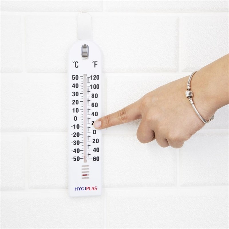 Hygiplas Hygiplas Muurthermometer | -40°C tot +50°C., foto 2 van 3