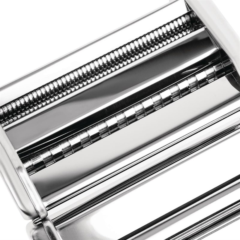 Vogue Vogue Pastamachine RVS behuizing | Inclusief 1,5mm en 6,5mm messen., foto 4 van 4