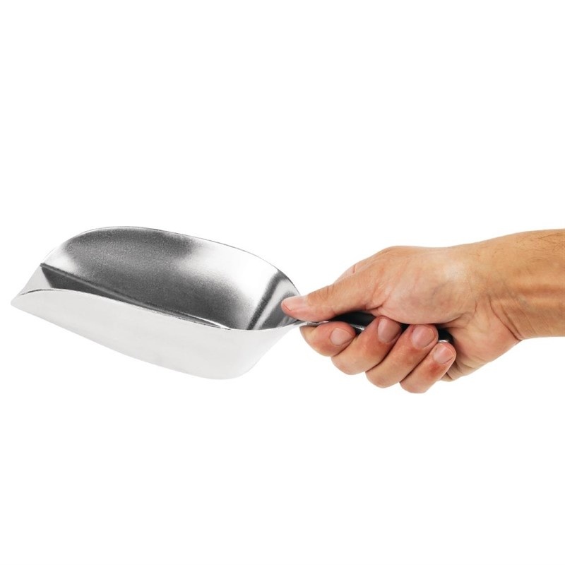 Vogue Vogue Aluminium schep 0.5 liter | Lengte 25.5 cm., foto 2 van 3