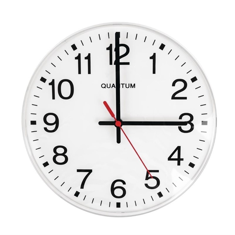 Vogue Vogue Keukenklok analoog | Ø24 cm.