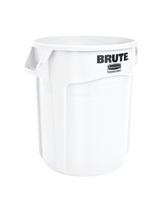 Rubbermaid Brute ronde container wit 75,7 liter | Ø49.5xH58 cm.