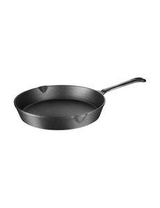 Vogue Gietijzeren pan glad | Ø25,5cm | Zware kwaliteit