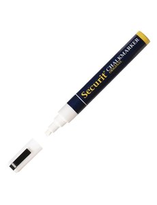 Securit Krijtstift wit uitwisbaar | Punt 7x15mm