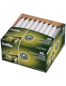 Bolsius Dinerkaarsen ivoorkleurig 20cm. | 45 stuks