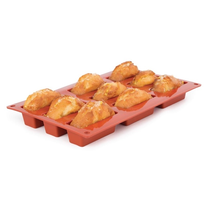 Pavoni Formaflex siliconen bakvorm 9 mini-cakes | 8x3xH3 cm., foto 2 van 2