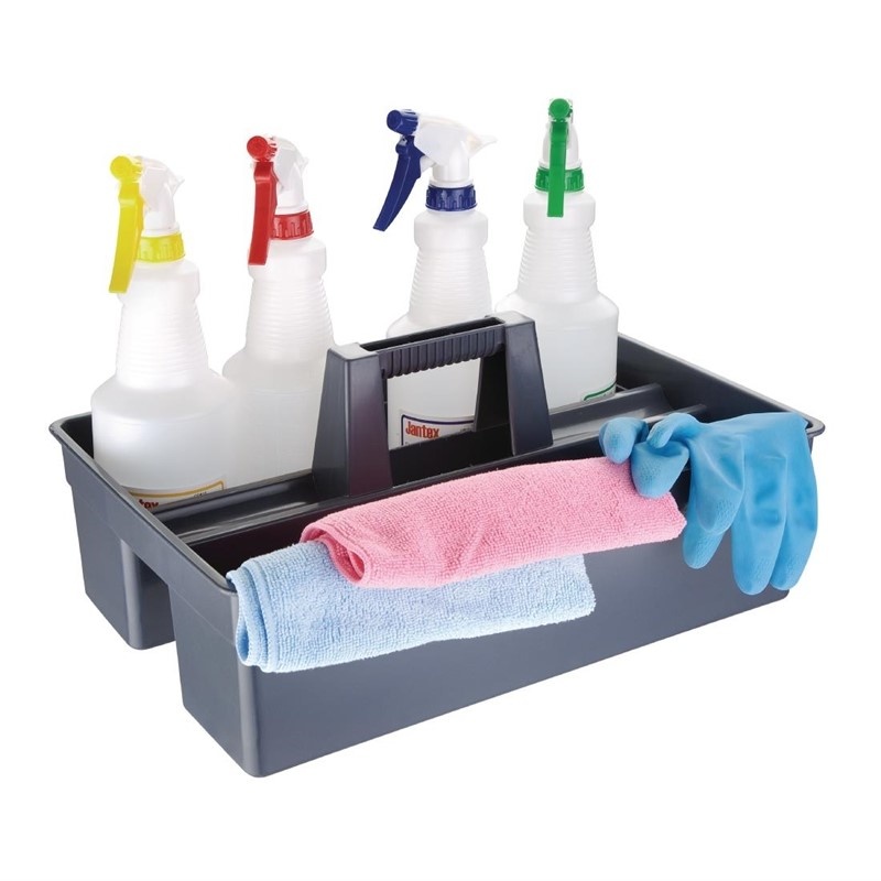 Jantex Jantex Draagcaddy met 3 grote compartimenten grijs | 40x25xH13 cm., foto 2 van 4