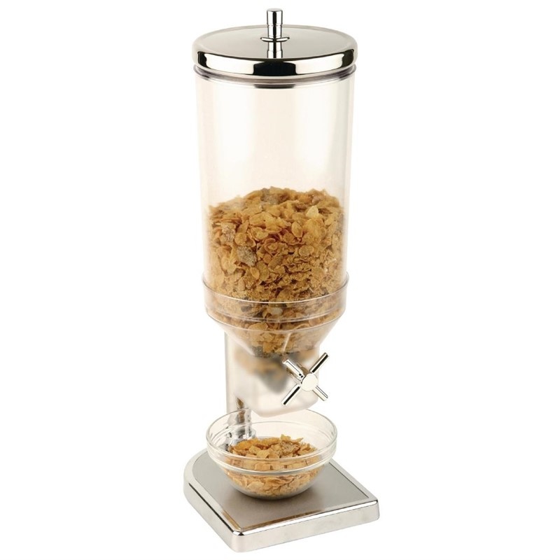 APS APS Dispenser transparant 4,5 liter | 22x17.5xH52 cm.