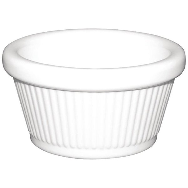 Olympia Kristallon melamine ramekins geribbeld 11,4cl | Ø8.9cm. | 12 stuks