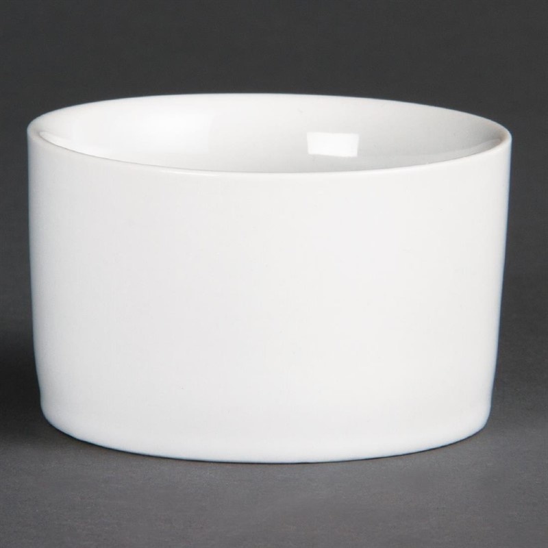 Olympia Olympia Whiteware eigentijdse ramekins 14 cl. | Ø 8xH4.8cm | 12 stuks, foto 2 van 3