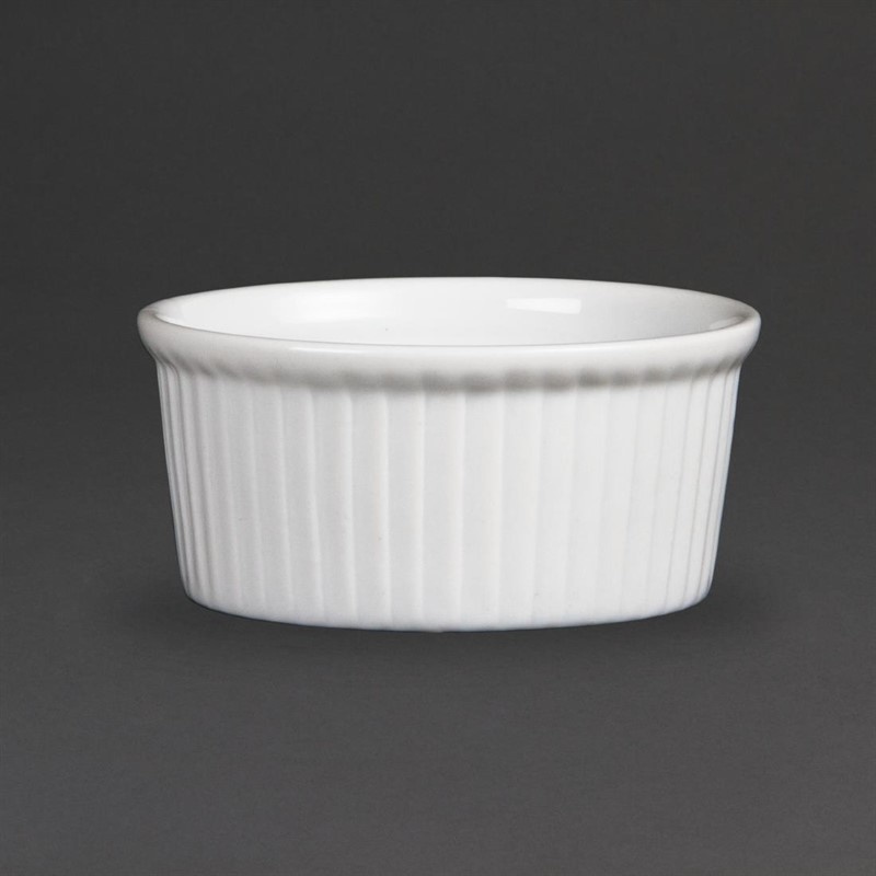 Olympia Olympia Whiteware ramekins | Ø 8,5xH4cm | 12 stuks, foto 2 van 3