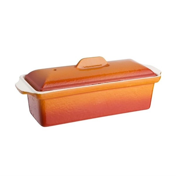 Vogue Vogue Patévorm en terrinevorm oranje 1,3 liter | 11(h) x 34(b) x 10,5(d)cm