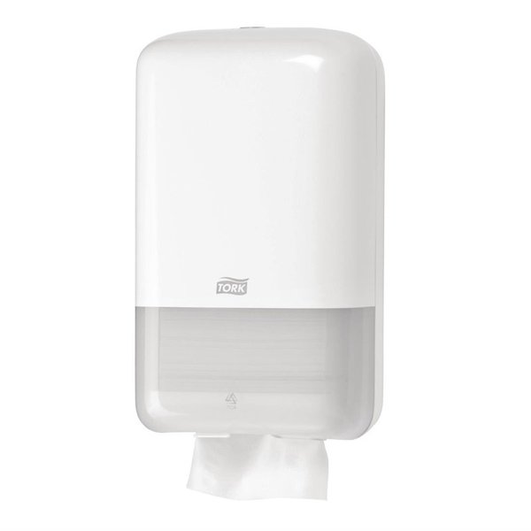 Tork Toiletpapierdispenser afgifte per vel | 15x13xH31cm.