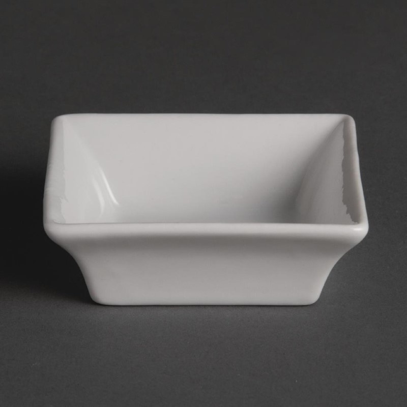 Olympia Olympia Whiteware amuseschaaltjes | 7,5x7,5cm | 12 stuks, foto 3 van 3