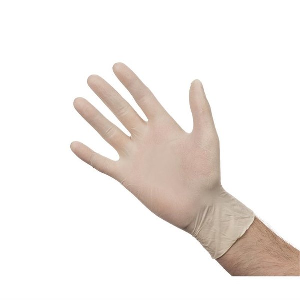 Latex Handschoenen Wit Poedervrij | 100 stuks | Keuze uit 4 maten