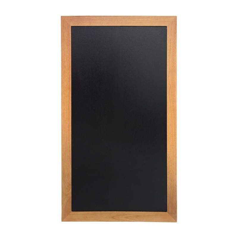 Securit Securit Lang krijtbord teak effect | Schrijfvlak: 90x46cm