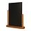 Securit Securit Tafel krijtbord teak | Schrijfvlak: 30x21cm