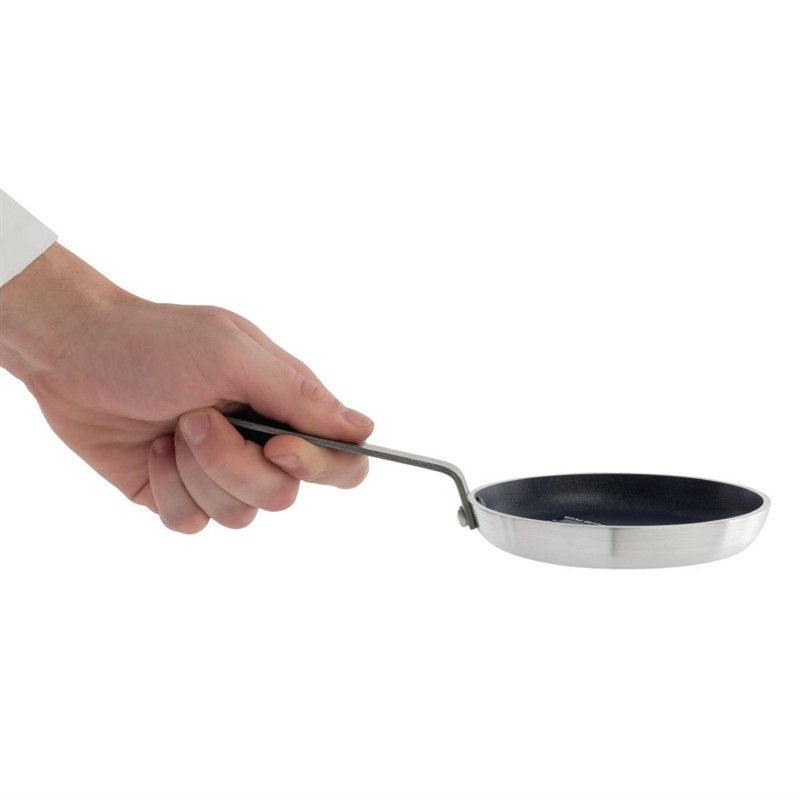 Vogue Blinis anti-aanbak aluminium pan Ø12cm, foto 2 van 3