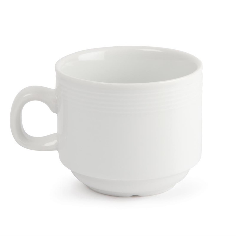 Olympia Olympia Linear stapelbare koffiekop 20cl | 12 stuks