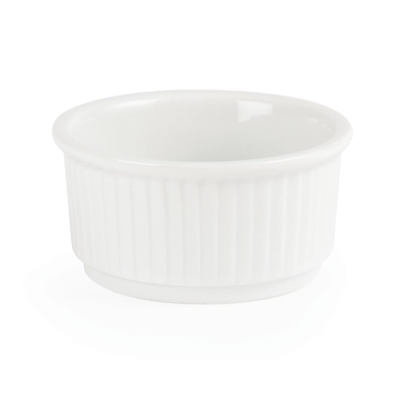 Olympia Olympia Whiteware stapelbare ramekins | Ø8,5xH4.5cm | 6 stuks
