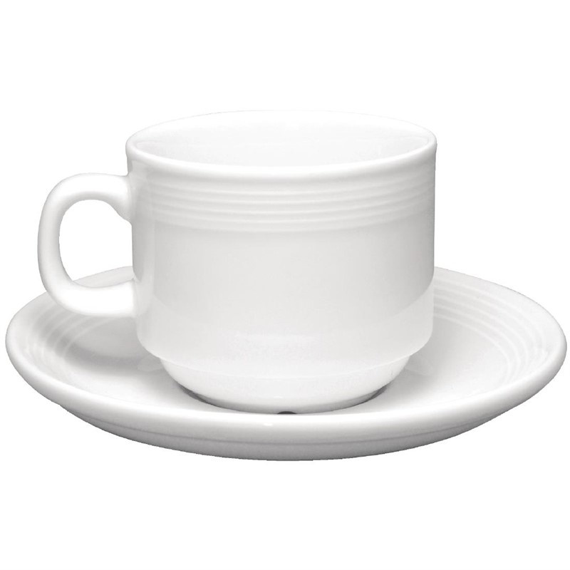 Olympia Olympia Linear stapelbare koffiekop 20cl | 12 stuks, foto 3 van 3