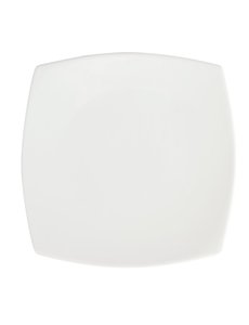 Olympia Whiteware vierkante borden met afgeronde hoeken | 24x24cm | 12 stuks