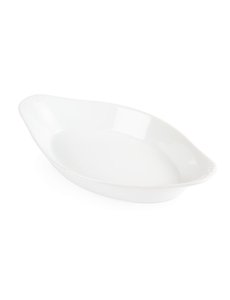 Olympia Whiteware ovale gratineerschaal | 25,3x14xH5cm | 6 stuks