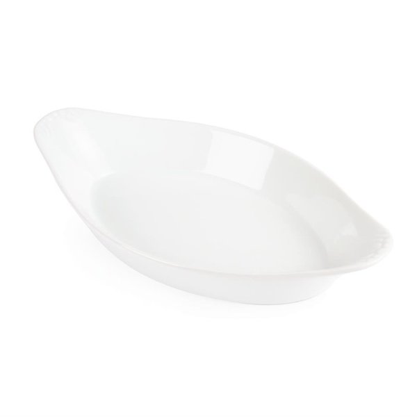 Olympia Olympia Whiteware ovale gratineerschaal | 25,3x14xH5cm | 6 stuks