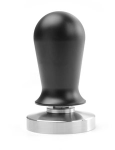 Hendi Koffie tamper met veer | Hoogte 10 cm. / Ø 5.8 cm.