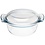 Pyrex Pyrex Ronde glazen casserole / braadpan 3,75 Liter | 11(h) x 31,5(b) x 27(d)cm