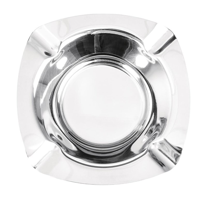 Olympia Asbak RVS | Ø12x(H)2,5cm, foto 3 van 3