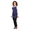 Whites Halterschort met V-hals Donkerblauw | Polyester/katoen | 83,8(l)x69,8(b)cm.