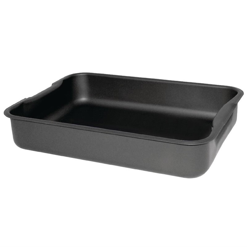 Vogue Braadslede geanodiseerd aluminium | 38x26.5xH7cm.