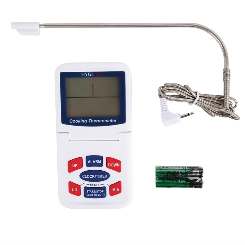 Hygiplas Digitale oventhermometer | 0°C tot +300°C | 6,7x2,2x(H)13,1cm, foto 4 van 4