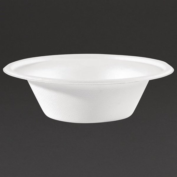 Fiesta Green Composteerbare Bagasse Kom Ø15cm | 30cl | Per 50 stuks