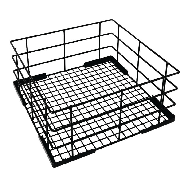 Vogue Hoge glazenkorf draadmodel | 50x50xH18cm, foto 2 van 2