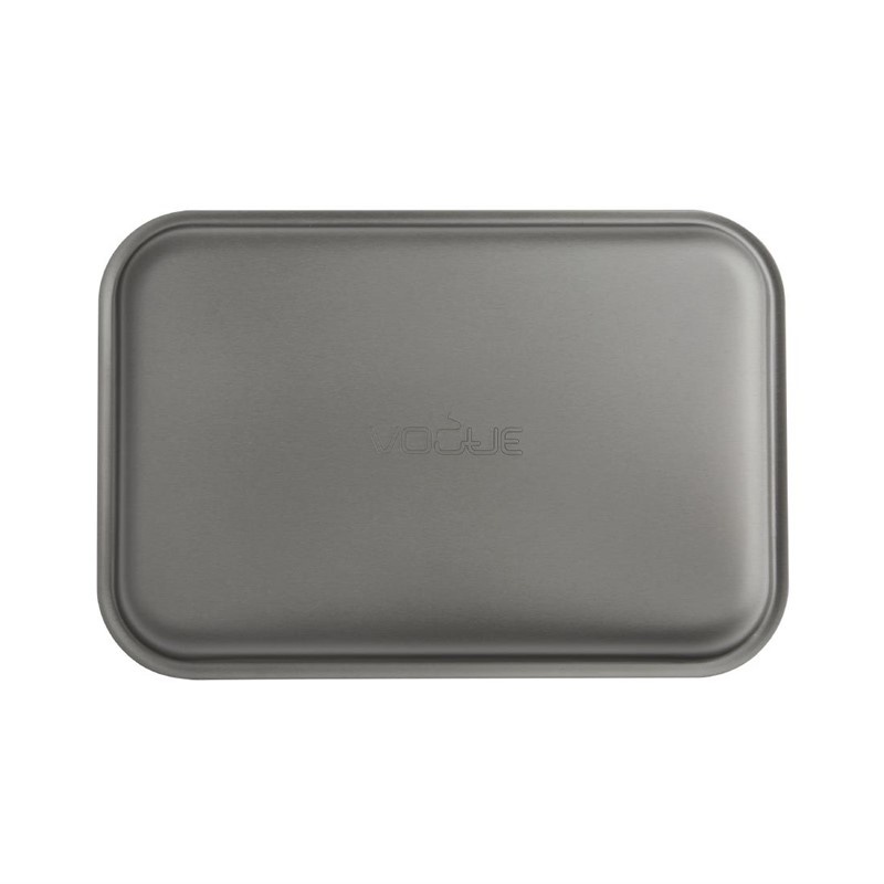 Vogue Aluminium Bakplaat | 32x21,5x(H)2cm, foto 3 van 6