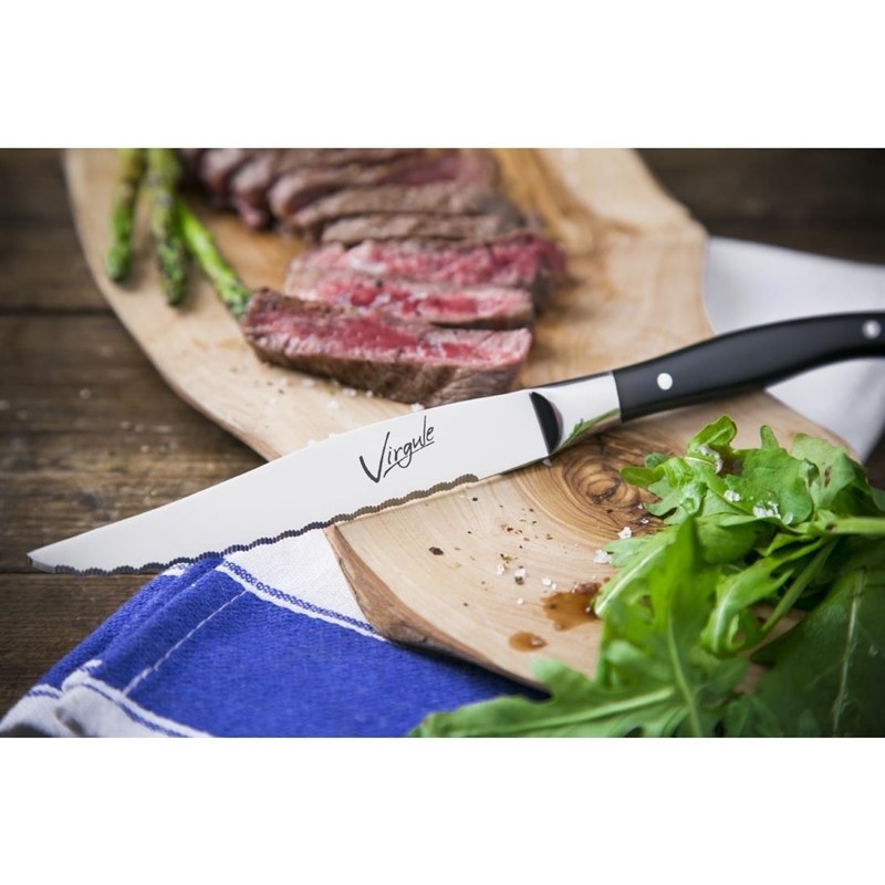 Amefa Virgule Steakmessen | Lengte 23cm | Per 12 stuks, foto 4 van 4