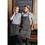 Chef Works Urban Dorset Kort Schort Donkergrijs | 100% katoen | 86,3(l) x 76,2(b)cm