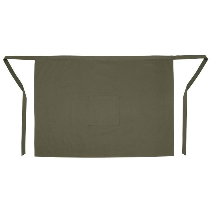 Whites Sloof olijfgroen | Polyester/Katoen | 70x100 cm., foto 4 van 4